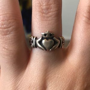 Silver james Avery ring